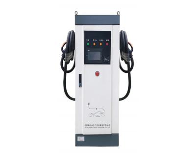 2024 Prix de gros Chargeur de véhicule électrique de 40 kW 2 ports de charge avec écran DC Charge rapide commerciale