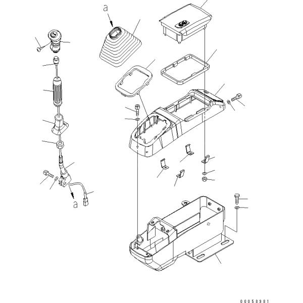 части монитора экскаватора 22M-06-23200 электрические для KOMATSU PC35MR-2