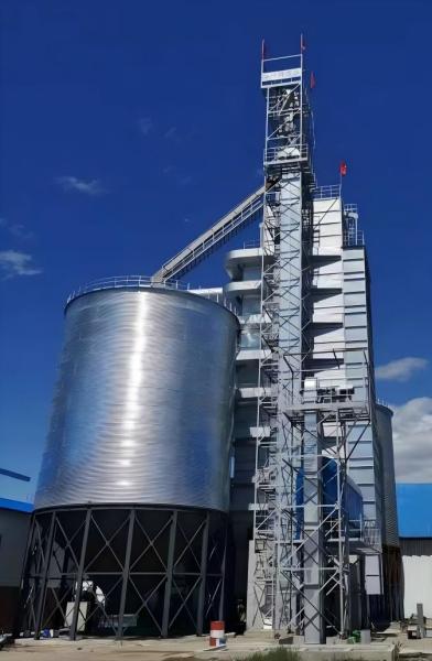Clean Hot Air Corn Dryer Machine With Handling Capacity Of 30-1500 T/D And ≤2% Drying Unevenness