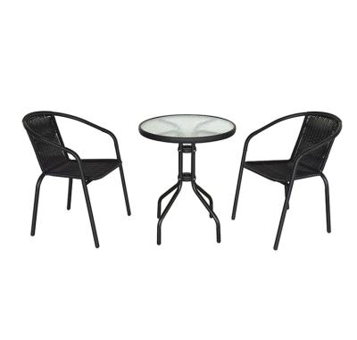 H70cm W60cm Rattan Wicker Coffee Table , Round Rattan Side Table stylish