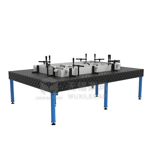 Heat Resistant 3D Custom Built Welding Tables D16 50x50 Grid Flat Pack Welding Table