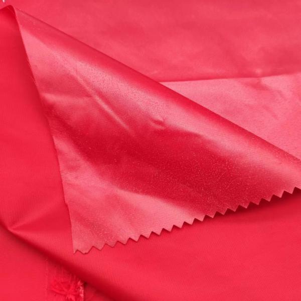 Dyed 50Dx50D 100% Polyester Raincoat Fabric Pd Wr Light Pu Ws Finished Waterproof