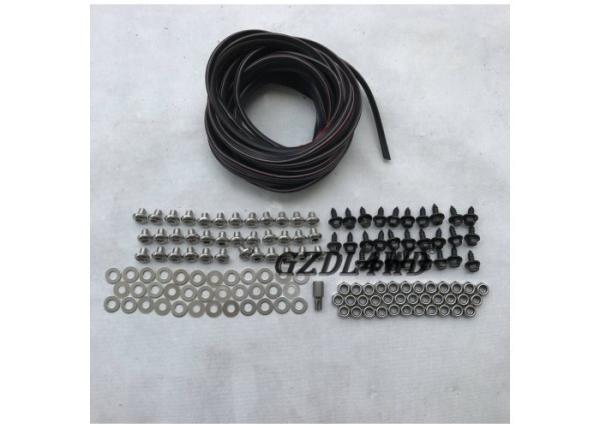 No Drill Install 4x4 Wheel Arch Flares ABS For Volkswagen Amarok Pickup Accessories