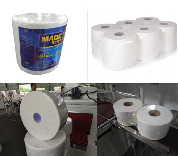 15KW PLC Control Jumbo Roll Log Saw Cutting Machine For Toilet Paper