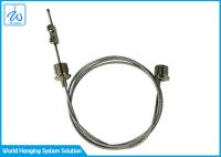 Système accrochant du câble 7x7 en acier de longue vie pour le kit de suspension de lumière de ficelle