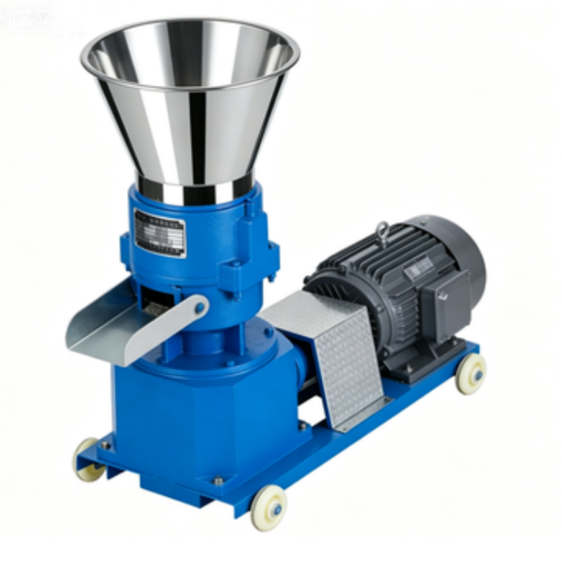Compact Feed Pelleting Machine 220V Pellet Making Machine For Poultry Feed