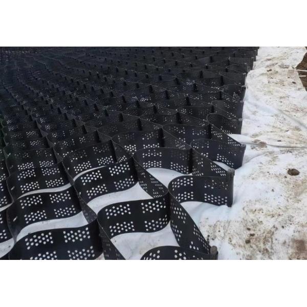 High Strength PP Plastic Geocell Retaining Wall Earthwork Products