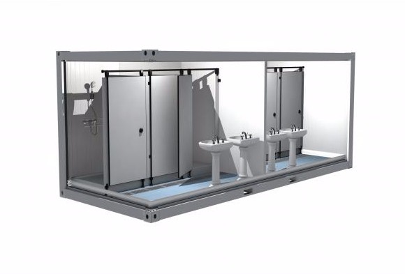 Wholesale bath container cheap movable van house for sale philippines