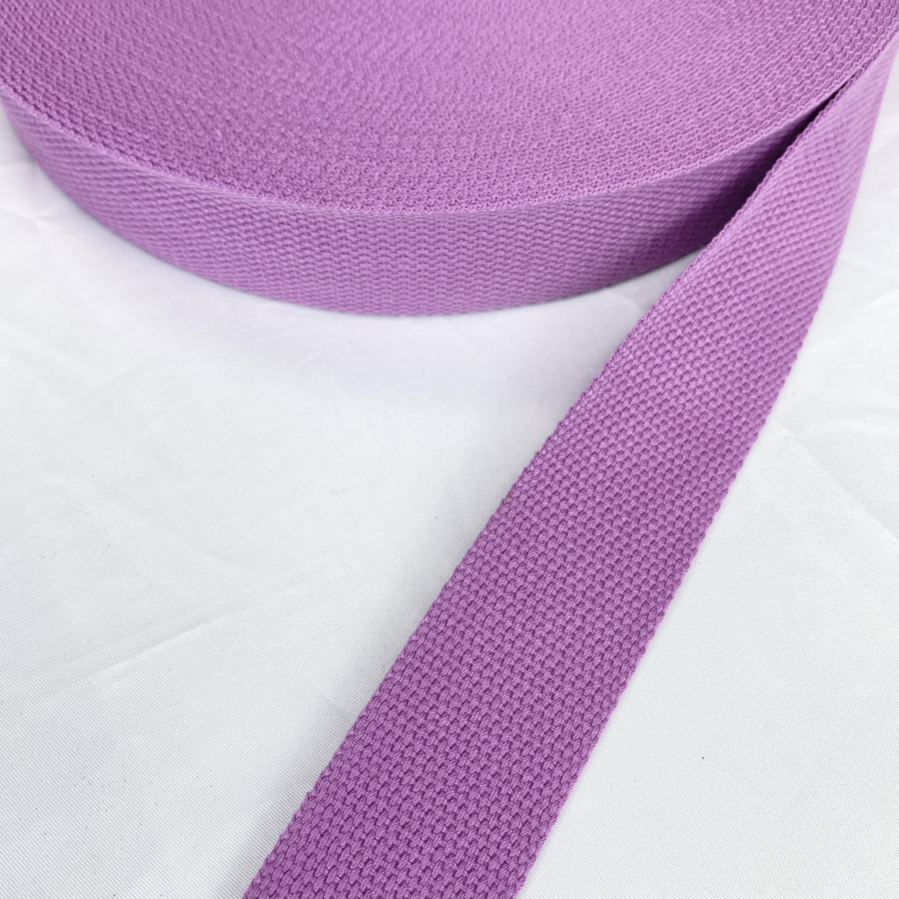 Colorful polyester-cotton webbing Soft and durable Belt Dupont Tote bag strap