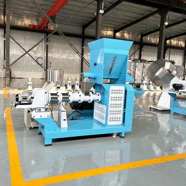 150-200kg/Hr Pet Food Extruder Machine , Fish Feed Extruder Machine