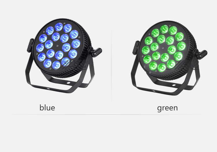 Равенство СИД этапа RGBWA УЛЬТРАФИОЛЕТОВОЕ плоское может света установило DMX512 режим контроля 180W