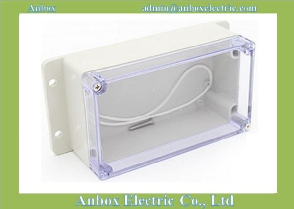 158*90*64mm wall mount plastic waterproof standard plastic enclosures with transparent lid