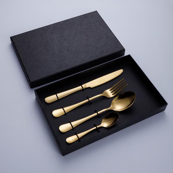 Nickel Free Family Gatherings Kitchen Flatware Sets 4Pcs Spoon Fork Knife Teaspoon