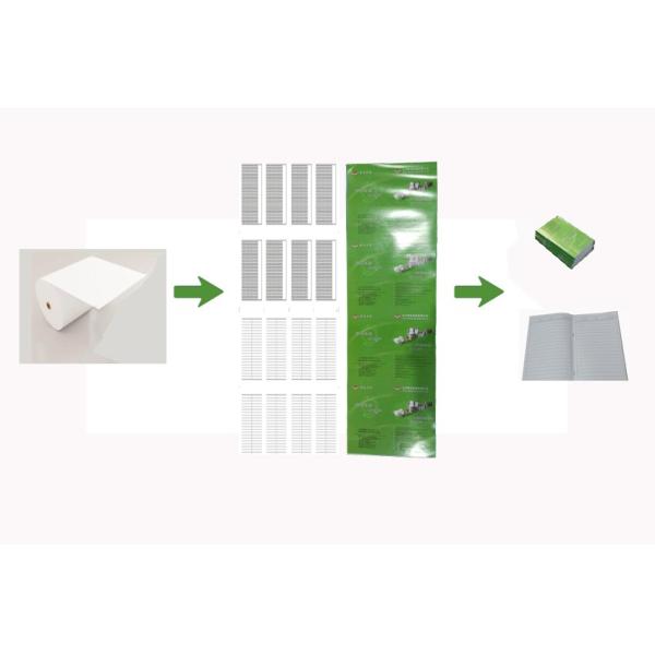 Exercise Book Making Machine Production Line with Automatic Notebook Manufacturing