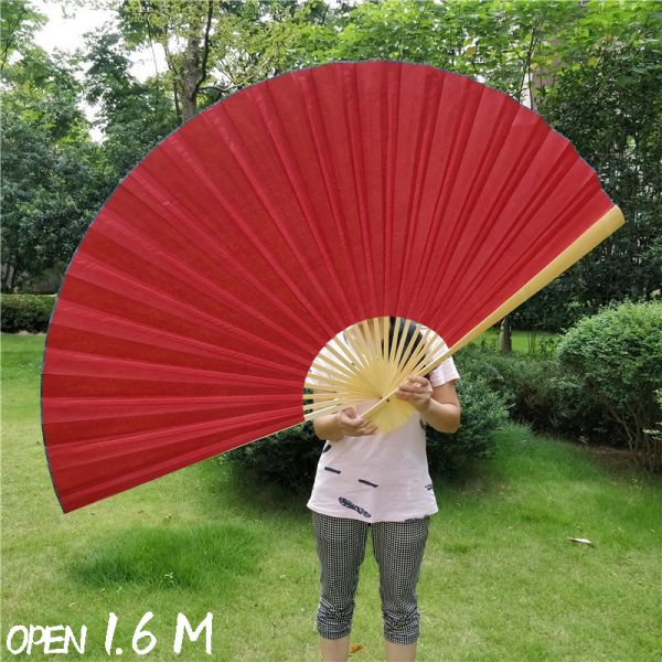 [I AM YOUR FANS]Bamboo Hanging Wall Fan Large Size Wall Mounted Fans for Wedding & Home Decor