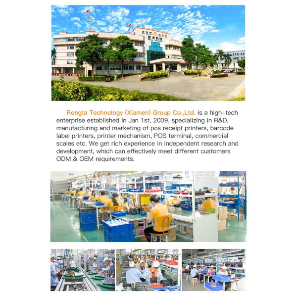 RP327 USB Desktop Ticket Printer 80mm Thermal Receipt Printer Billing Kitchen Printer Machine