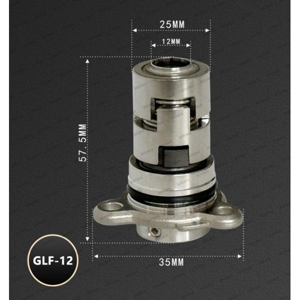 BERGMAN Заменить Grundfos GLF-CR-12 16 мм Три отверстия насос Механическая уплотнение CAR SIC TC VITON EPDM