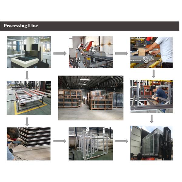 Silver Anodized Frame Aluminum Awning Windows Horizontal Tilt And Swing