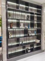 MDF Gloss Glass Retail Display Cabinet Showcase Mobiliário Set