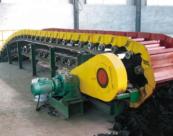 Capacity 80-500kg Apron Feeder Dribble Conveyor High Wear Resistance Stable