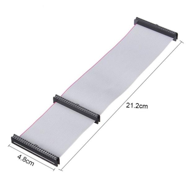 IDE 40-Pin Female to IDE 40-Pin Female 2.0mm connectors,2.5 IDE Converter Cable,21cm 8 inchs,