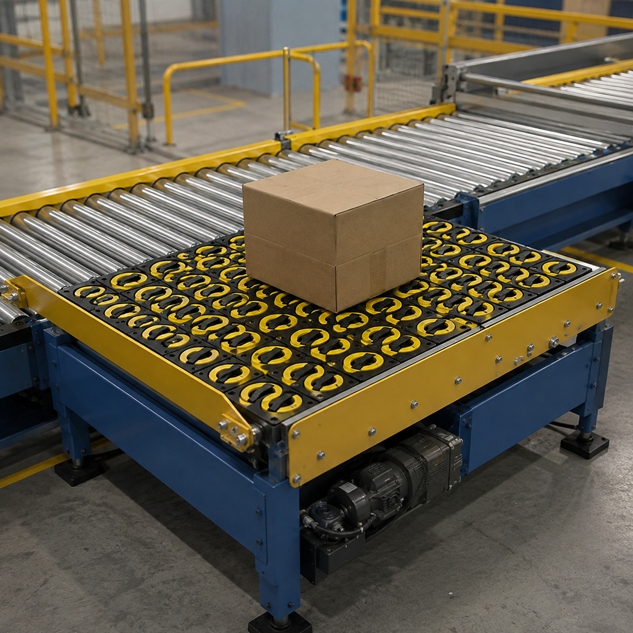 Flexible Diverting Parcel Pivot Wheel Sorter For Warehouse And Logistics Automation