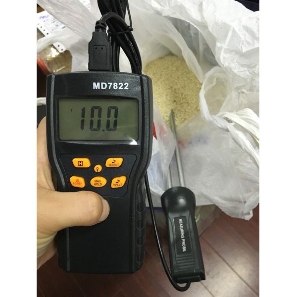 Wheat Paddy Rice Moisture Meter 2 In 1 Grain Moisture Tester
