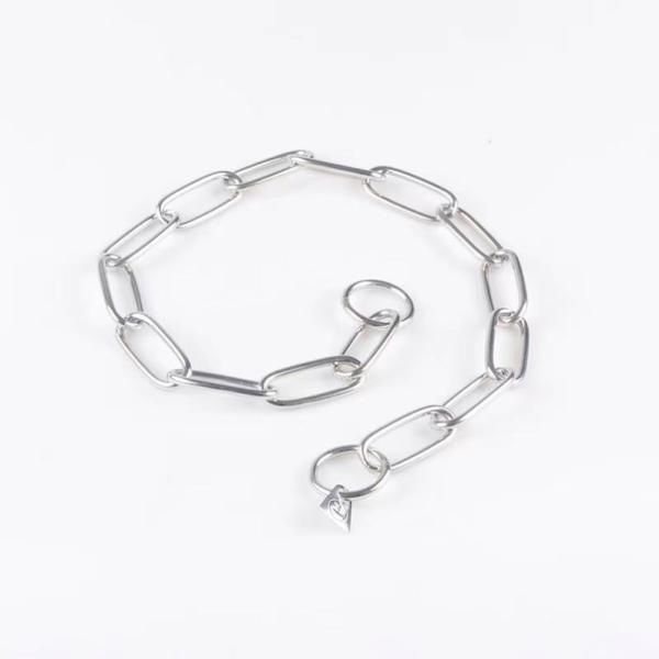 Animal Pattern Stainless Steel Dog Collar Chain for Fashionable Four-legged Friends