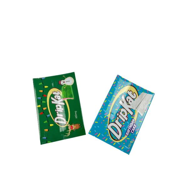 Custom Printed Plastic Bags Protein Bar Wrapper Packaging Stick Pouch Powder Chocolate Tea Coffee Back Seal Sachet