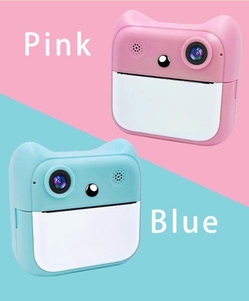 2025 A25 Shooting Instant Print Camera Perfect Gift for Children No Ink 1300mah Large Capacity Photo Camera Music Player