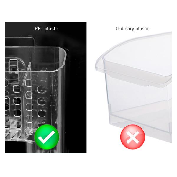 Ясный держатель стены корзины организатора ванны хранения кухни для Адвокатуры ливня