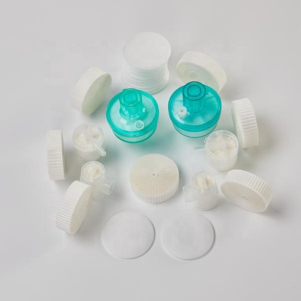 Медицинский дыша хлопок фильтровальной бумаги Bacerial вирусный BV HME HMEF устранимый