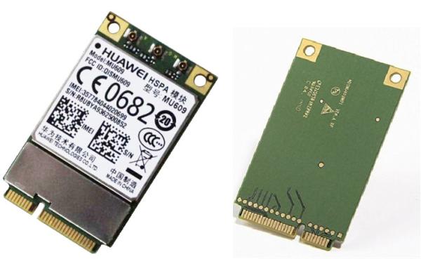 Mini PCI Express  3G Module HSPA M2M 14.4Mbps GPS MU609  For Huawei WCDMA