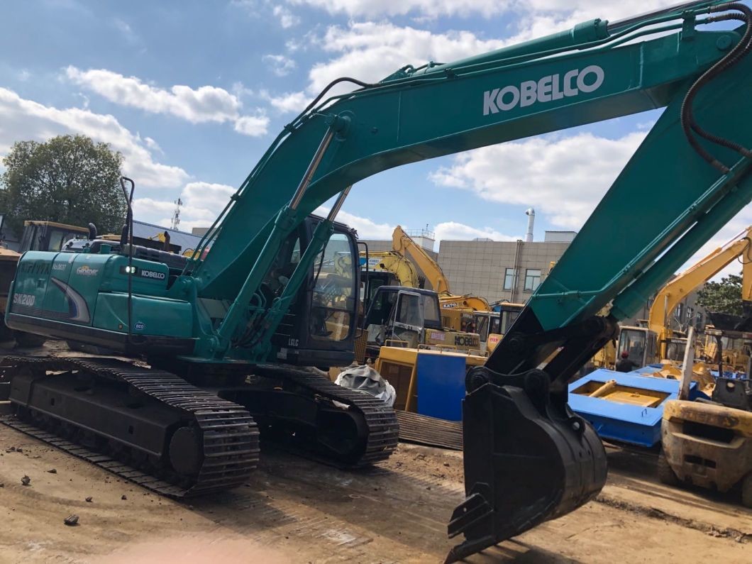 10 - 20 тонн использованный экскаватор Kobelco с основными компонентами насос доставка в течение 7-10 дней
