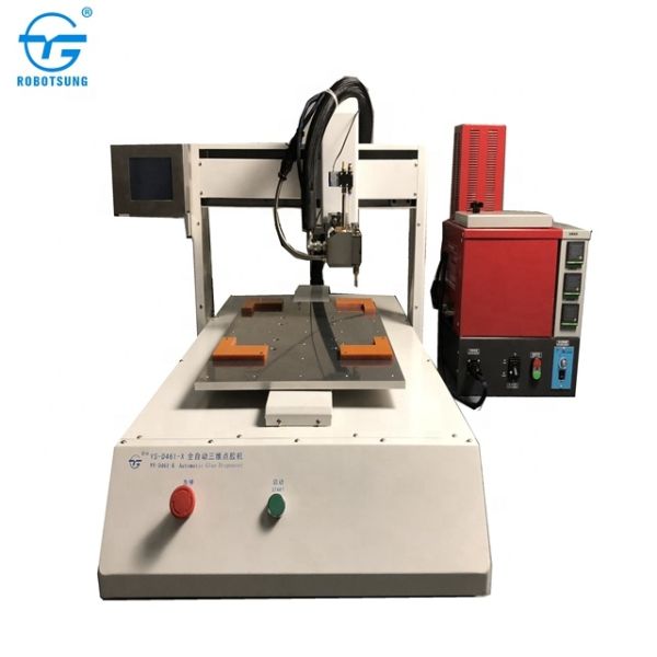 Head Hot Melt Adhesive Glue Sprayer Hot Melt Glue Spraying Machine Glue Dispenser for Package Toy Electronic