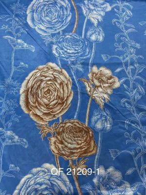 Custom Flower Jacquard Mattress Quilt Fabric For Home Textile 100gsm