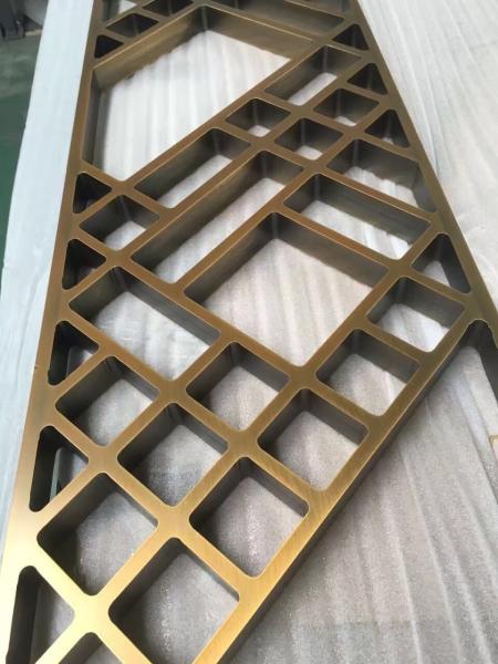 building decoration material Laser cut aluminum Screen  Wall Art Panel with high quality
