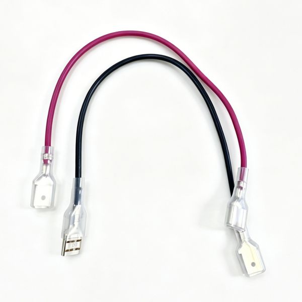 Racing Steering Wheel Accessories Horn Wire Harness 18AWG Stranded Copper