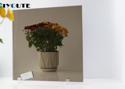 3-8mm Mirror Glass Sheets Bronze Tinted Silver
