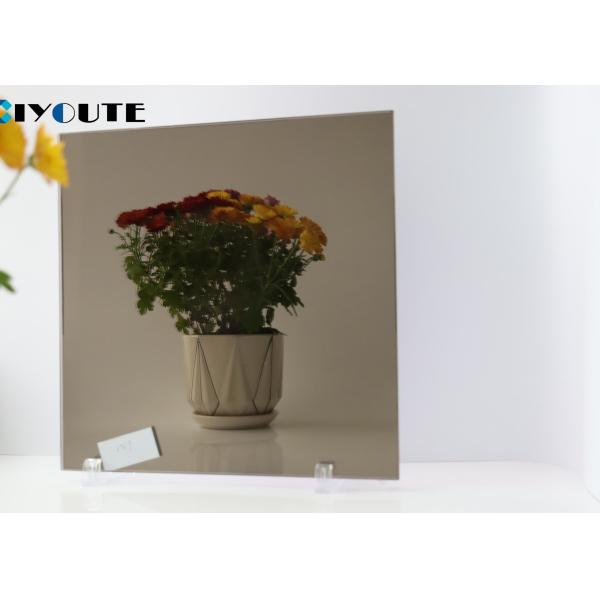 6mm 5mm 8mm Tinted Mirror Glass Sheet For Glass Painting