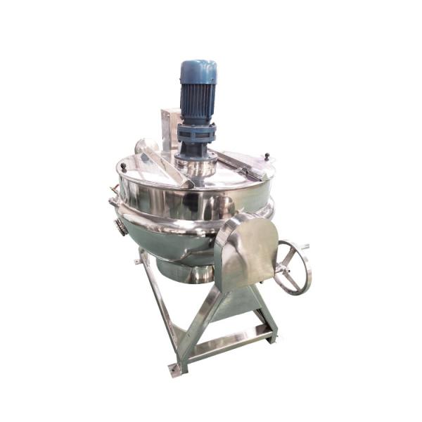 Electric Hard Candy Sirop Jam Cooking Pot / Sugar Melting Jacketed Kettle / Steam Cooking Candy Kettle