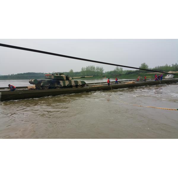 Длина моста понтона военной власти одного полного набора 104m плавая