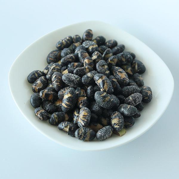 Vegan Delicious Garlic Flavor Roasted Black Beans Snacks Halal Certificate