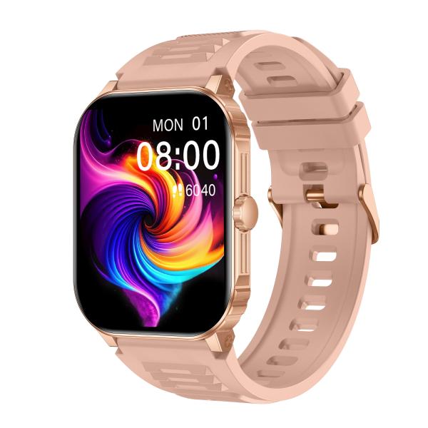 KW273M 2.01  ブルートゥースコール スマートウォッチ IP68 評価 スマートウォッチ 祈り機能 オプション