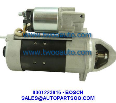 0001223016, 001223016 - Bosch NEW STARTER 12V 2.3kW 9T MOTORES DE ARRANQUE
