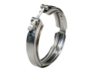 19m m 304 abrazaderas de banda de acero inoxidables de V para la conexión ensanchada