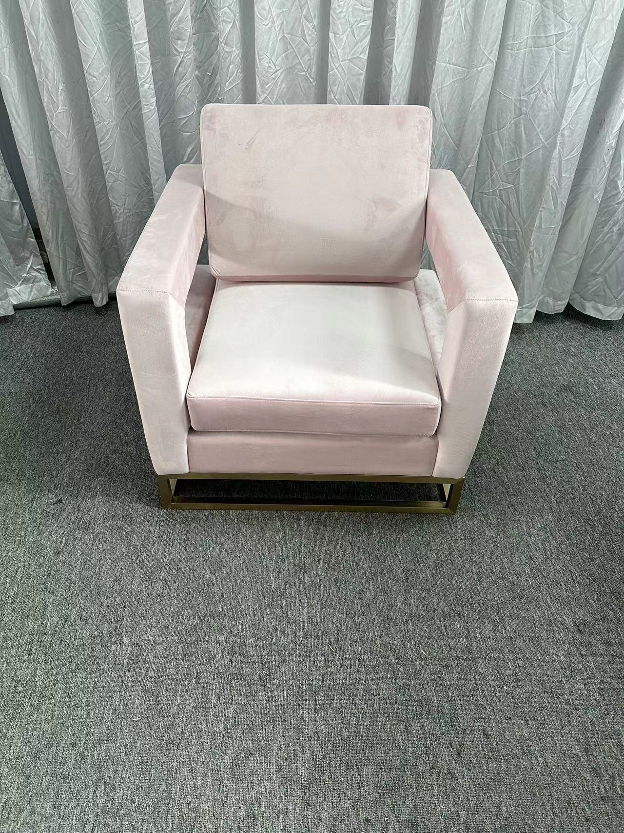 WENDING Silver Spherical Birdcage Single Sofa – Art Installation Wedding Photo Zone Chair