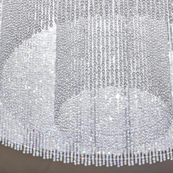 OEM Ceiling Mounted Large Hotel Lobby Chandeliers для высоких потолков
