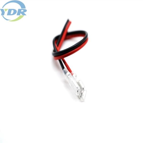 180mm Electronic Wire Harness 205 110 Female Terminal With Sheath 18730 11030 Flat Cable