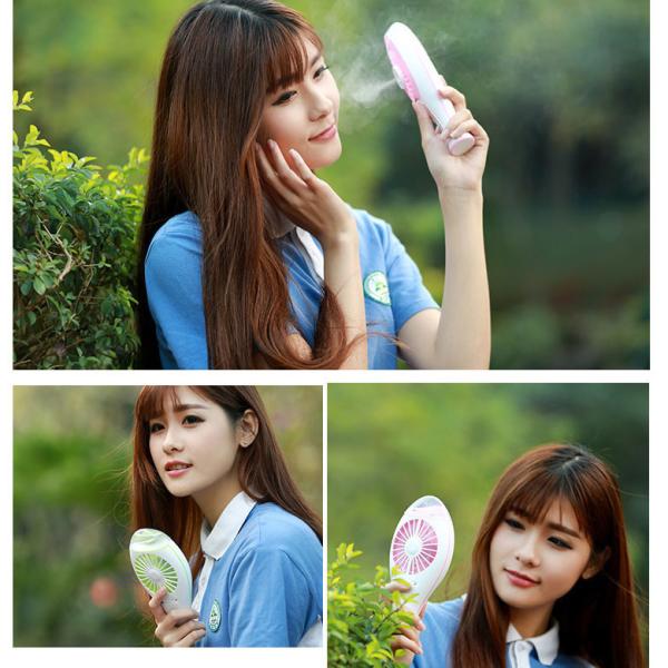 Novelty Mini Portable USB Fan Not Easy Oxidation Moisten Fuction Handheld